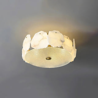Aura Organic Alabaster Fragment Ceiling Light