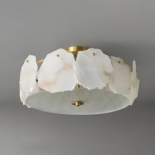 Aura Organic Alabaster Fragment Ceiling Light