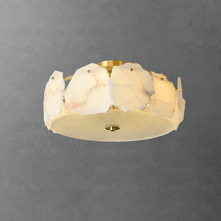 Aura Organic Alabaster Fragment Ceiling Light