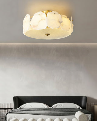 Aura Organic Alabaster Fragment Ceiling Light