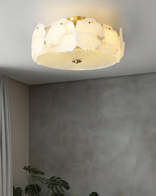 Aura Organic Alabaster Fragment Ceiling Light