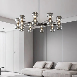 Nebula Aesthetic Glass Chandelier