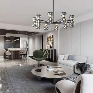 Nebula Aesthetic Glass Chandelier