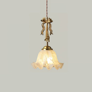 Bella French Country Floral Pendant Light