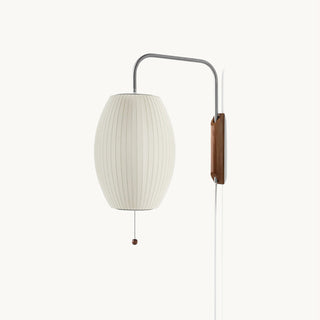 Kai Rattan-Effect Fabric Wall Sconce