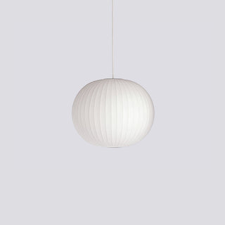 Luna Mulberry Silk Oval Pendant Light