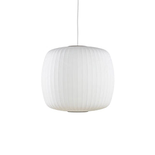 Luna Mulberry Silk Oval Pendant Light