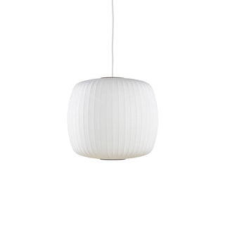 Luna Mulberry Silk Oval Pendant Light