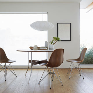 Luna Mulberry Silk Oval Pendant Light