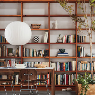 Luna Mulberry Silk Oval Pendant Light