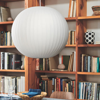 Luna Mulberry Silk Oval Pendant Light