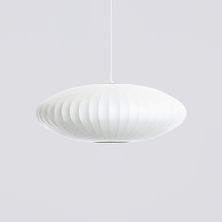 Luna Mulberry Silk Oval Pendant Light