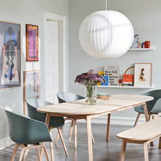 Luna Mulberry Silk Oval Pendant Light