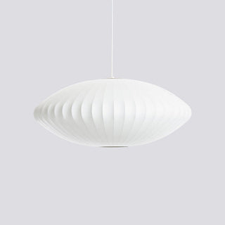 Luna Mulberry Silk Oval Pendant Light