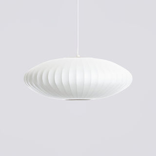 Luna Mulberry Silk Oval Pendant Light