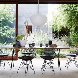 Luna Mulberry Silk Oval Pendant Light