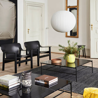 Luna Mulberry Silk Oval Pendant Light