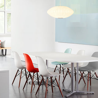 Luna Mulberry Silk Oval Pendant Light