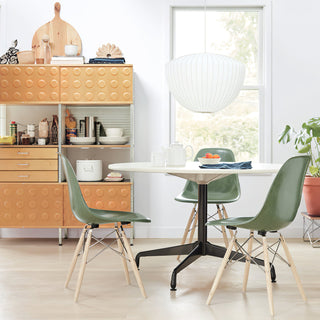 Luna Mulberry Silk Oval Pendant Light