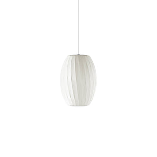 Luna Mulberry Silk Oval Pendant Light