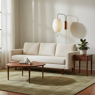 Kai Rattan-Effect Fabric Wall Sconce