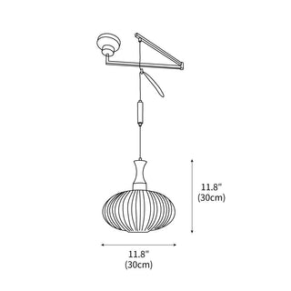 Nelson Modern Glass Pendant Light