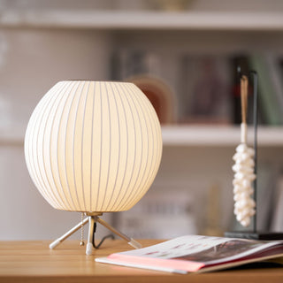Nova Ribbed Tripod Table Lamp
