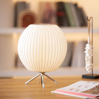 Nova Ribbed Tripod Table Lamp