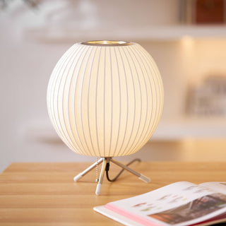 Nova Ribbed Tripod Table Lamp