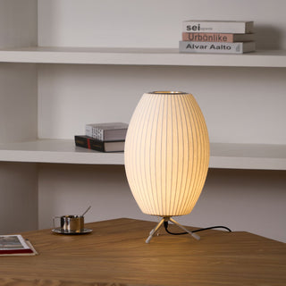 Nova Ribbed Tripod Table Lamp