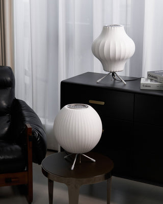 Nova Ribbed Tripod Table Lamp