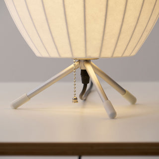 Nova Ribbed Tripod Table Lamp