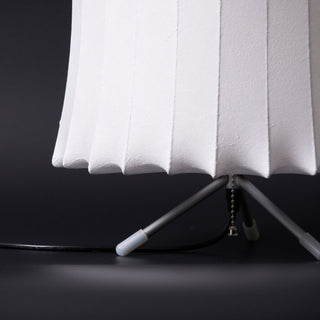 Nova Ribbed Tripod Table Lamp