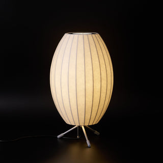 Nova Ribbed Tripod Table Lamp