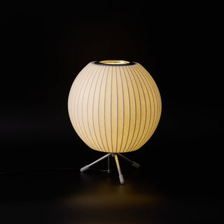 Nova Ribbed Tripod Table Lamp