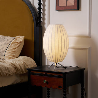 Nova Ribbed Tripod Table Lamp