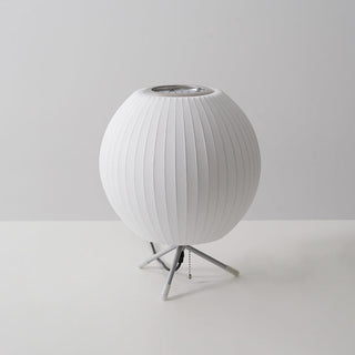 Nova Ribbed Tripod Table Lamp