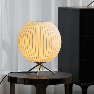 Nova Ribbed Tripod Table Lamp