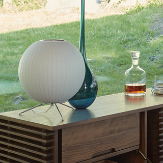 Nova Ribbed Tripod Table Lamp