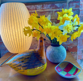 Nova Ribbed Tripod Table Lamp