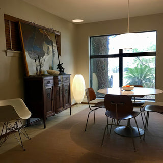 Nova Ribbed Tripod Table Lamp