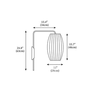 Nelson Classic Polymer Wall Light