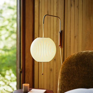 Kai Rattan-Effect Fabric Wall Sconce
