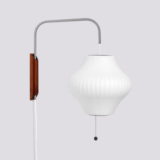 Kai Rattan-Effect Fabric Wall Sconce