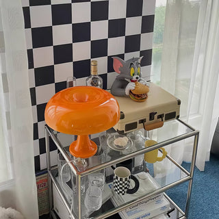 Zora Orange PC Table Lamp