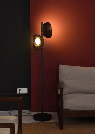 Hatch Contemporary Wood Floor Lamp