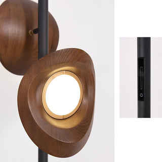 Hatch Contemporary Wood Floor Lamp