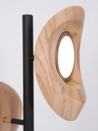 Hatch Contemporary Wood Floor Lamp