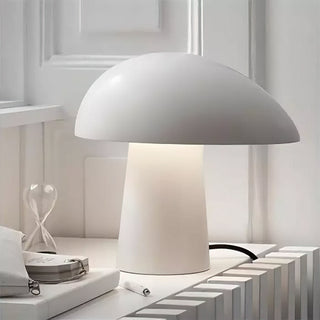 Knight Modern Metal & Wood Table Lamp