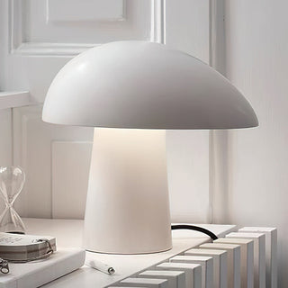 Knight Modern Metal & Wood Table Lamp